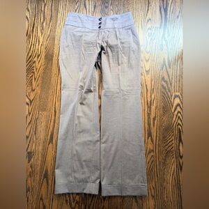 H&M wide leg flare trousers 8